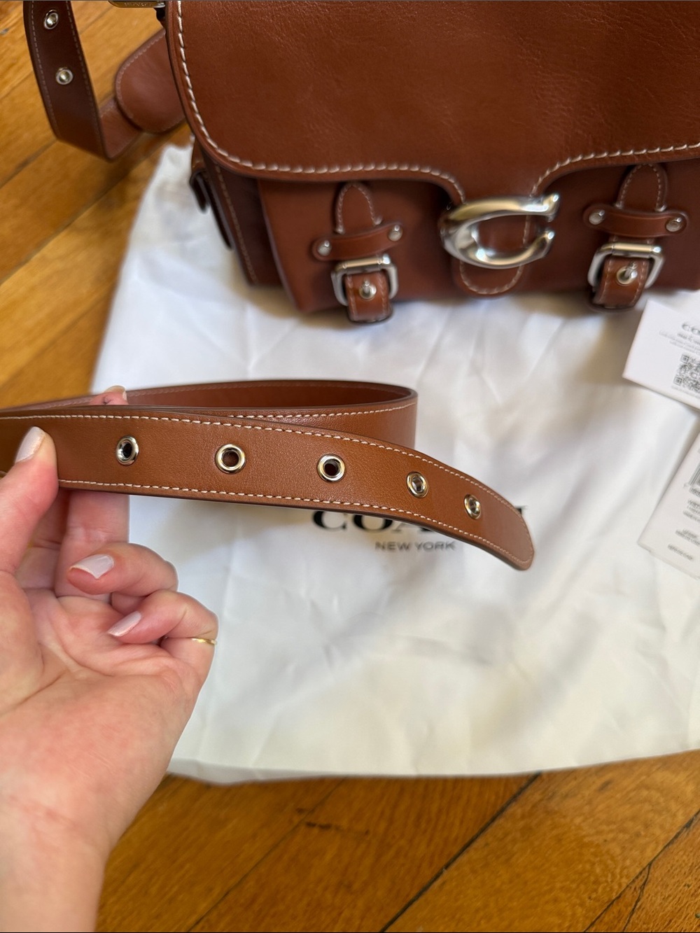 Coach Western Tabby Burnished Amber - Picture 4 of 15